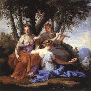 The Muses: Melpomene, Erato and Polymnia sf